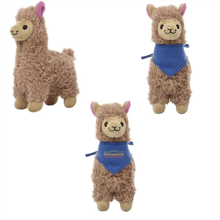 TH1275 6" Plush Lana Llama With Custom Imprint
